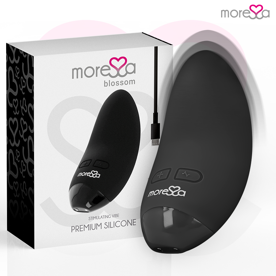 MORESSA - VIBRADOR BLOSSOM PRETO