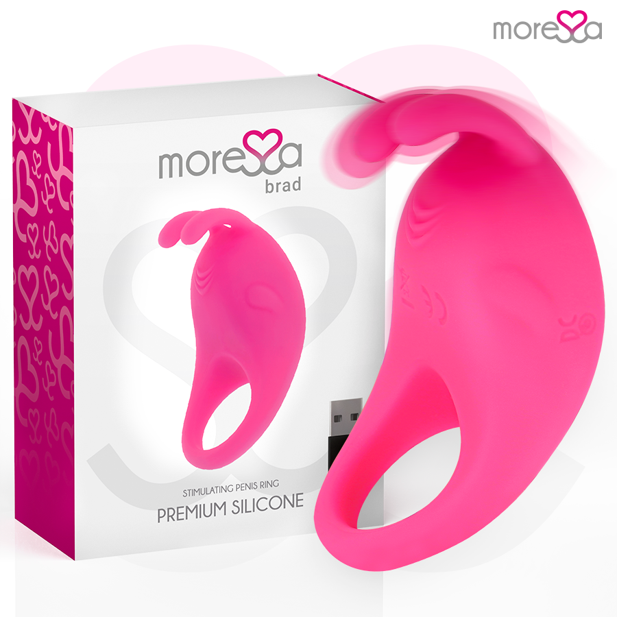 MORESSA - BRAD PREMIUM SILICONE RECARREGVEL ROSA
