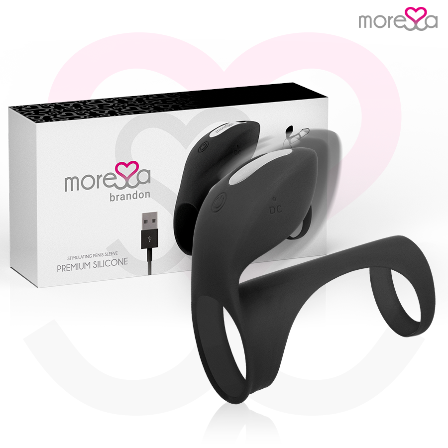 MORESSA - ANEL VIBRADOR BRANDON COM TAMPA