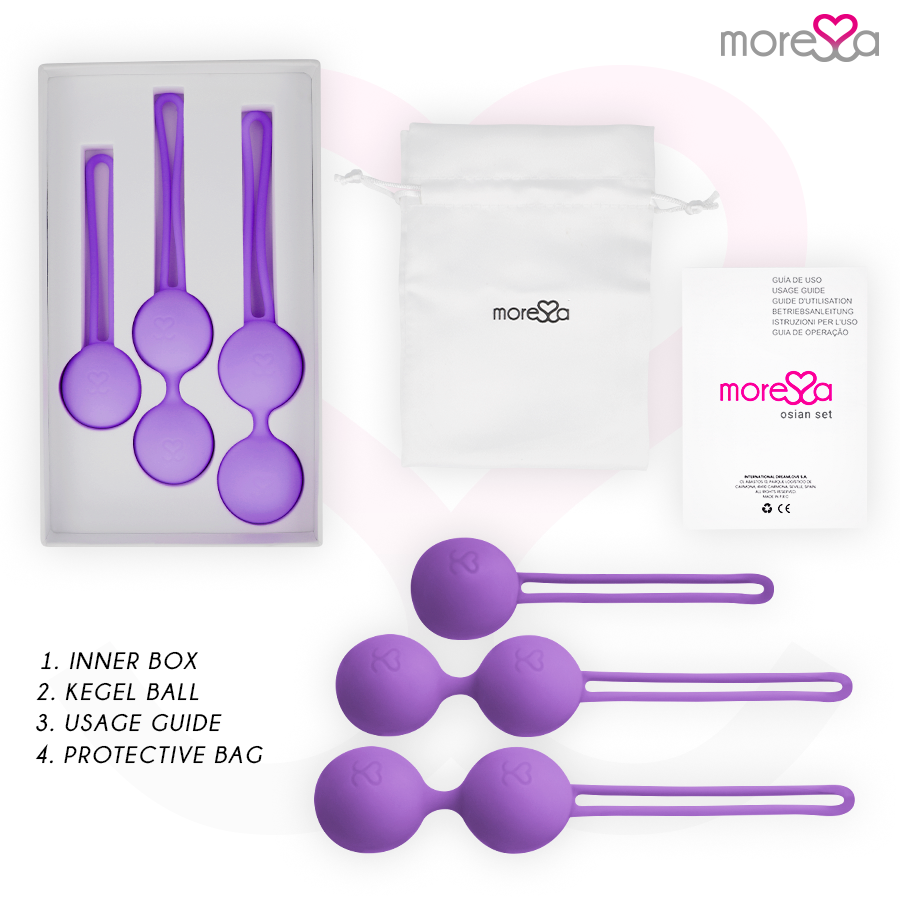 MORESSA - CONJUNTO OSIAN PREMIUM SILICONE LILS