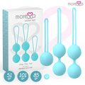 MORESSA - CONJUNTO OSIAN SILICONE PREMIUM TURQUESA