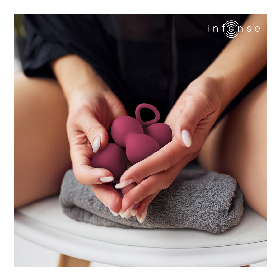 INTENSE - KIT CHARLI KEGEL BALL BURGUNDY