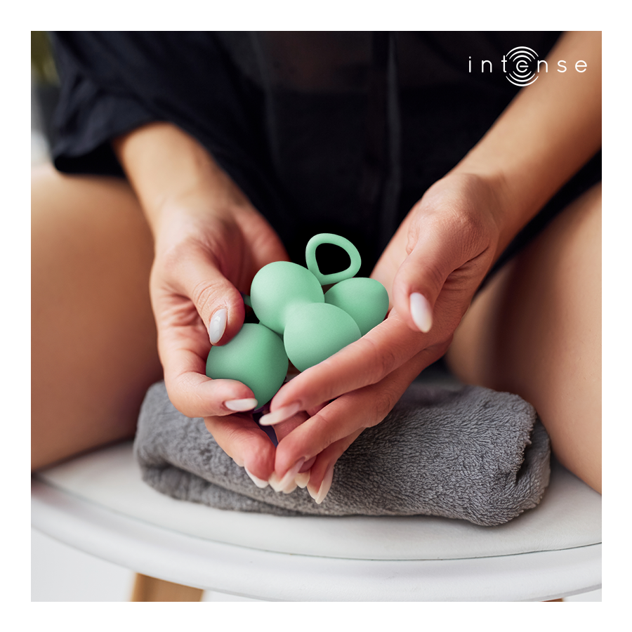 INTENSE - KIT CHARLI KEGEL BALL VERDE CLARO