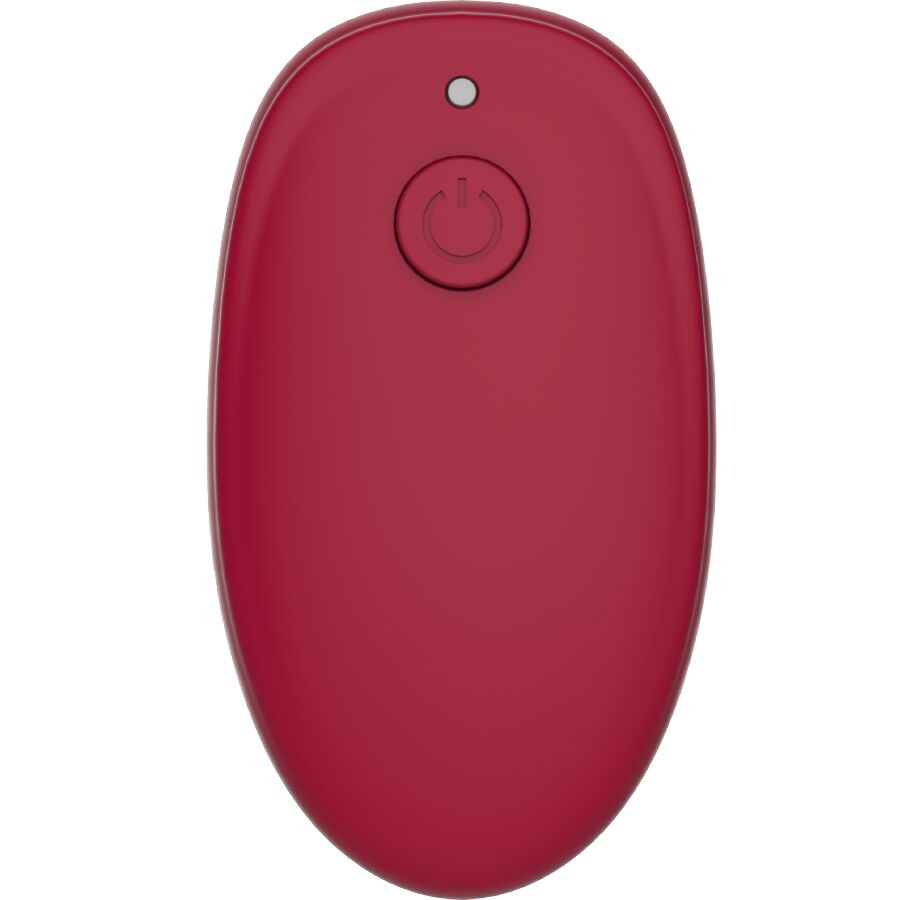 SNAIL VIBE - GIZI DUO ESTIMULADOR DE CASAIS COM CONTROLE REMOTO BURGUNDY