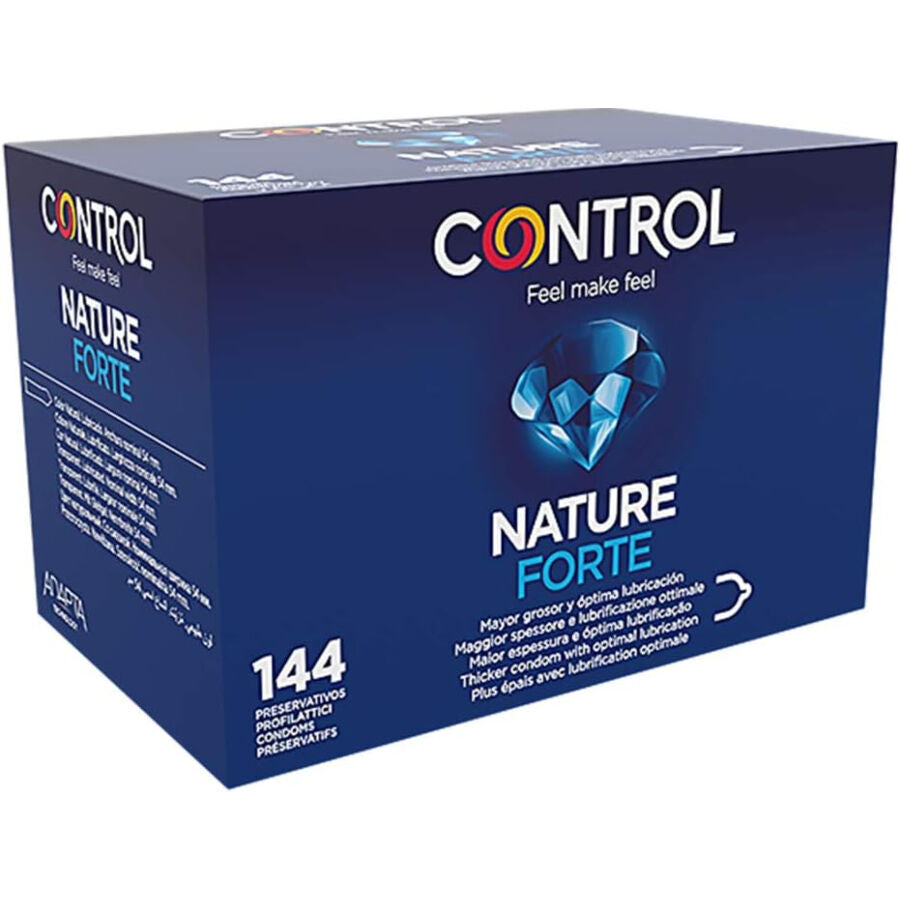 CONTROL - NATURE FORTE PRESERVATIVOS 144 UNIDADES