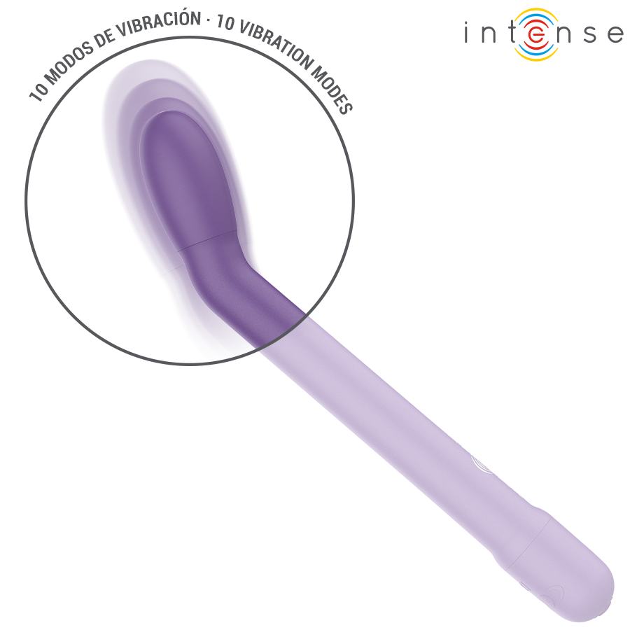 INTENSE - ESTIMULADOR DE PONTO G RECARREGÁVEL KARLIE ROXO