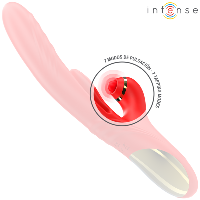 INTENSE - ROSALIA VIBRADOR MULTIFUNCIONAL 3 EM 1 VERMELHO