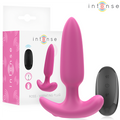 INTENSE - ROSS ANAL PLUG 10 VIBRAÇÕES ROSA CONTROLE REMOTO