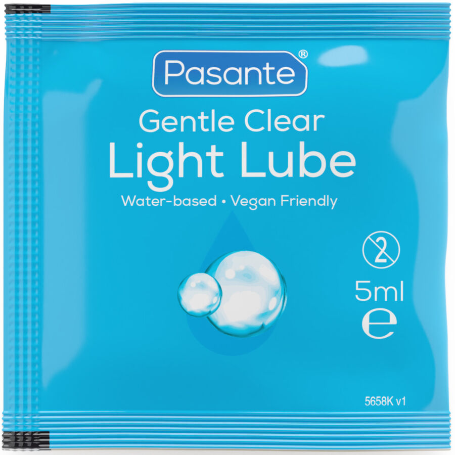 PASANTE - LUBRIFICANTE LEVE À BASE DE ÁGUA 5 ML