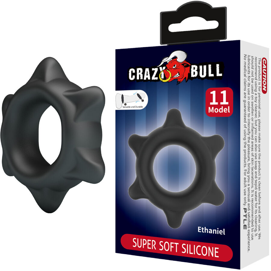 CRAZY BULL - ANEL DE SILICONE ETHANIEL MODELO 11