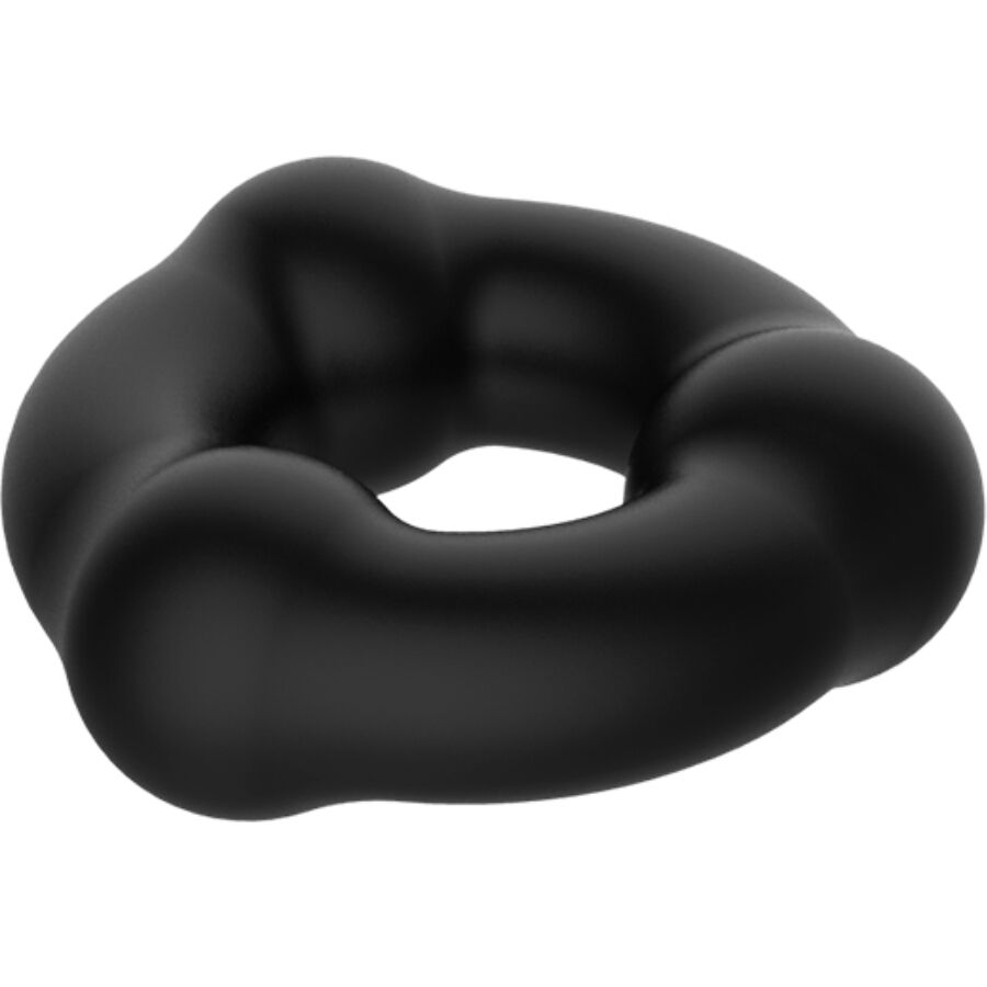 CRAZY BULL - ANEL DE SILICONE SUPER MACIO COM NÓDULOS