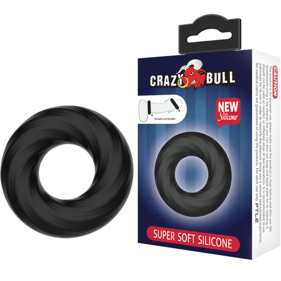 CRAZY BULL - ANEL DE SILICONE ESPIRAL