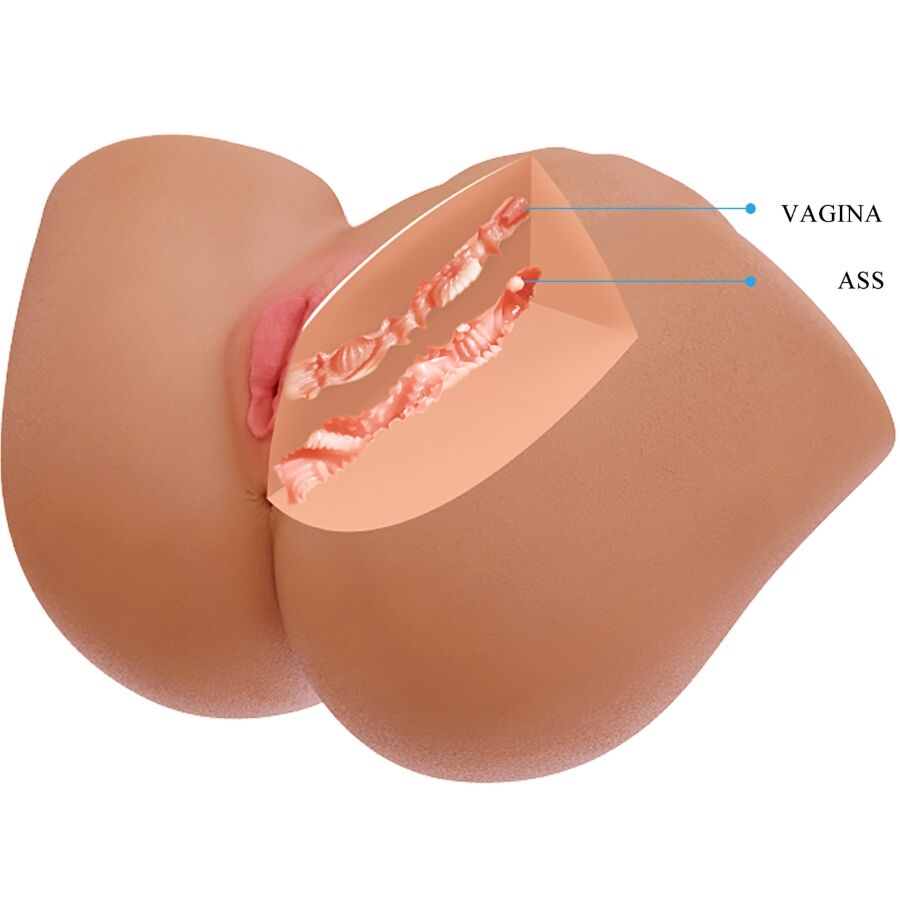 CRAZY BULL - ILANA VIBRADOR DE BULL FEMININO REALISTA E SUCÇÃO COM SOM 6,8 KG