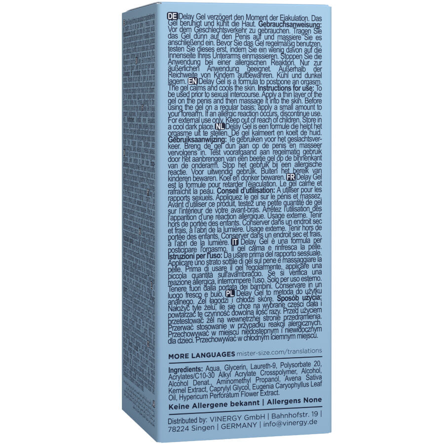 MISTER SIZE - GEL RETARDANTE 50 ML
