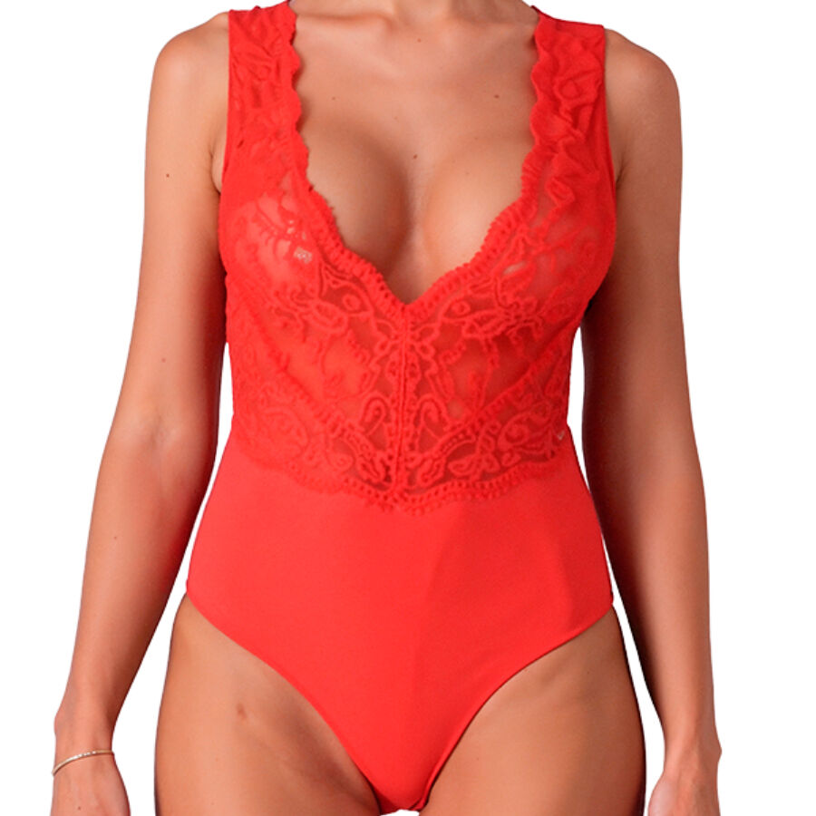 PASSION - EVALIE BODY VERMELHO P/M