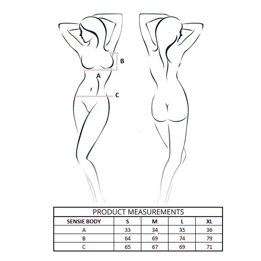 PASSION - SENSIE BODY AZUL-AZUL L/XL