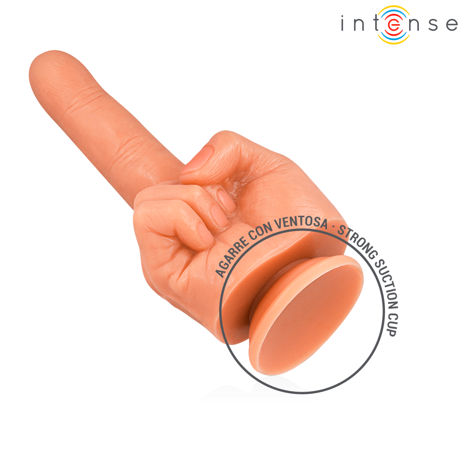 INTENSE - ESTIMULADOR DE PONTO G HUBERT MÃO FLEXÍVEL 14,2 CM