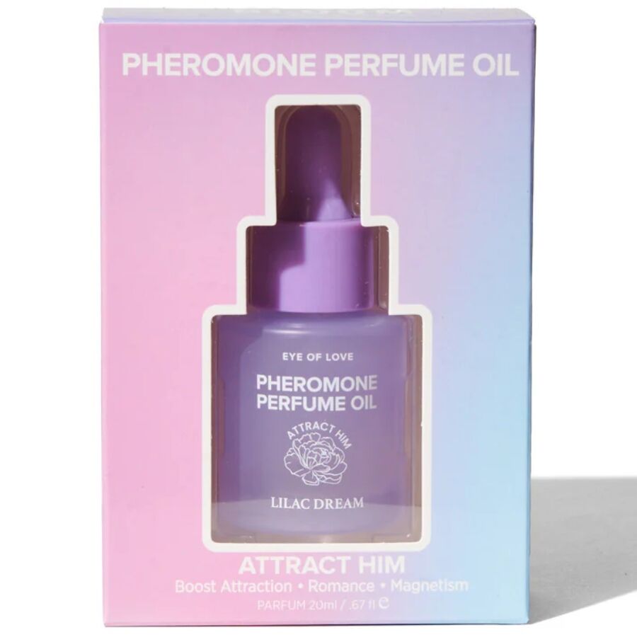 EYE OF LOVE - ÓLEO DE PERFUME COM FEROMÔNIO BLOOM LILAC DREAM 20 ML