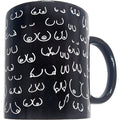DIABLO PICANTE - CANECA BOOBS PRETA 370 ML