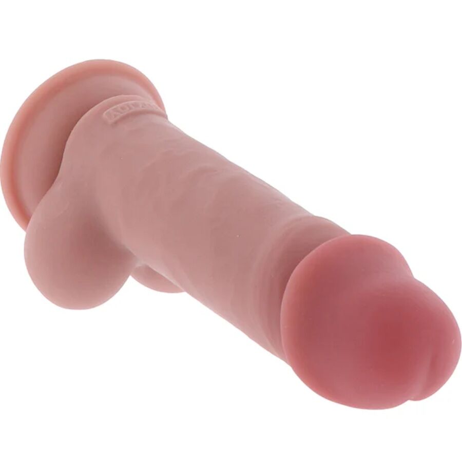 GET REAL - PÊNIS REALISTA DE LUXO COM TESTÍCULOS EXTRA GROSSOS DE 17 CM