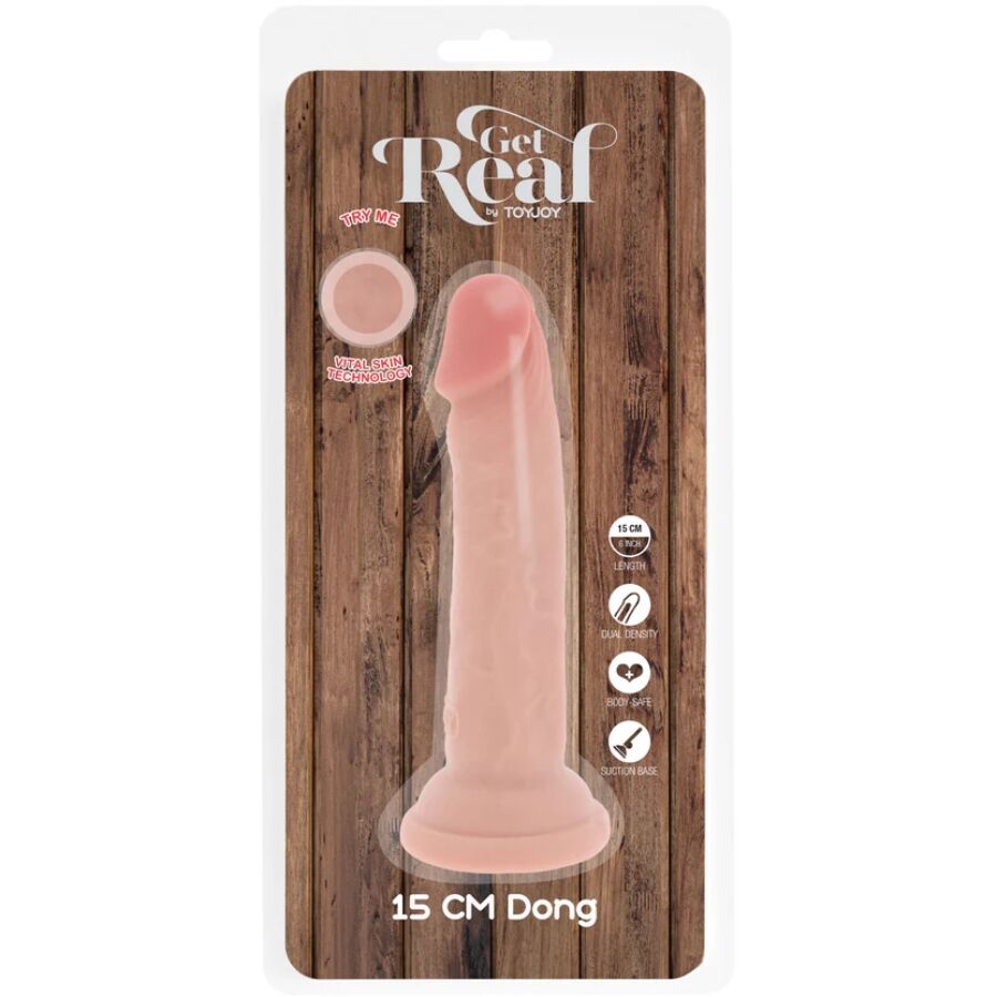 GET REAL - PÊNIS REALISTA DE LUXO 15 CM
