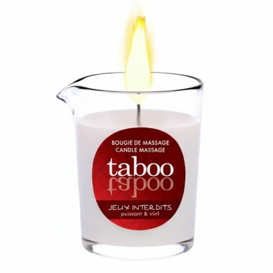 RUF - TABOO VELA DE MASSAGEM PARA ELE JEUX INTERDITS AROMA LÍQUEN SELVAGEM
