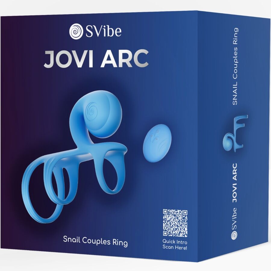 SNAIL VIBE - ANEL DE CASAL JOVI ARC COM CONTROLE REMOTO AZUL