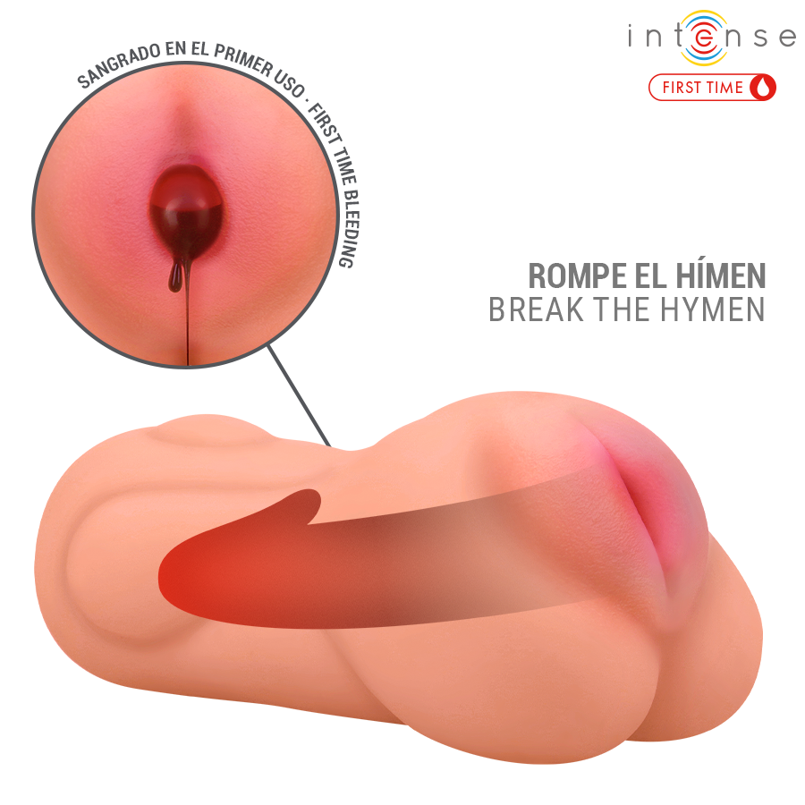 INTENSE FIRST TIME - SOPHIE VIRGEM MASTURBADORA COM SANGRAMENTO