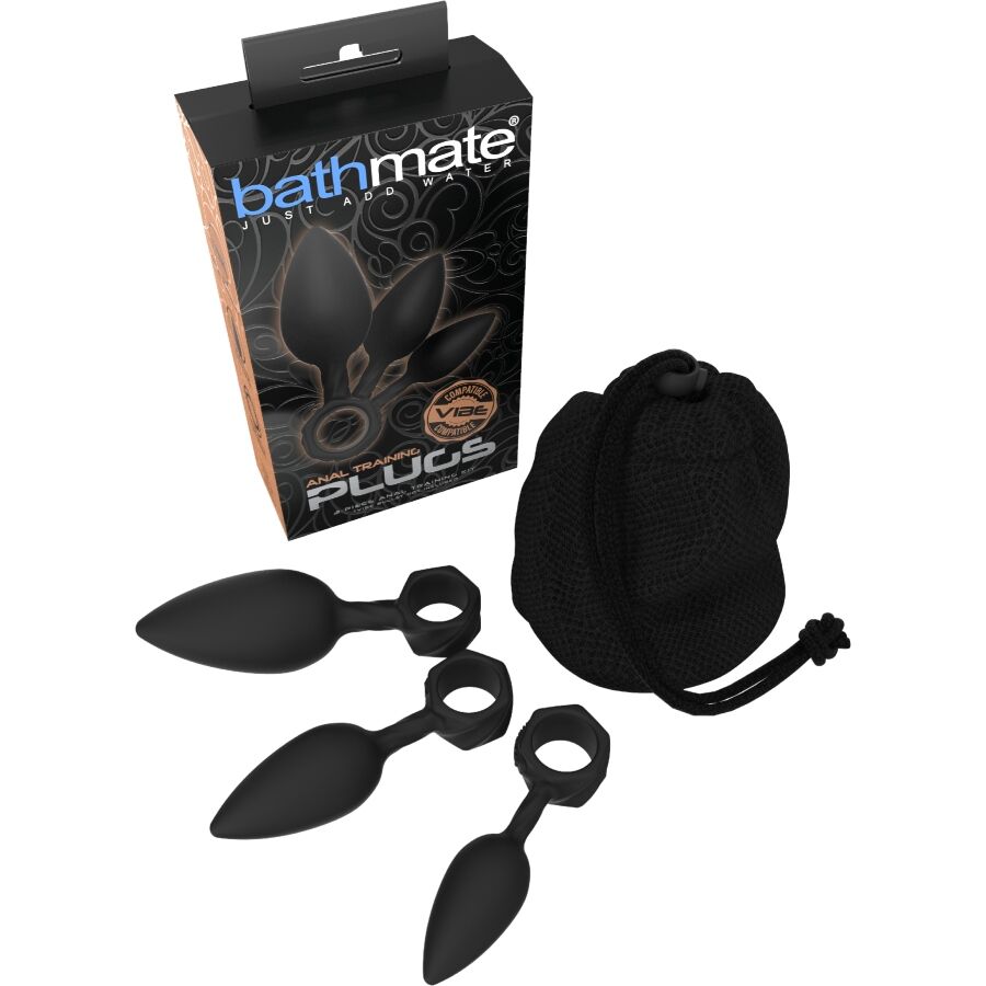 BATHMATE - KIT DE TREINO 3 PLUGS ANAIS
