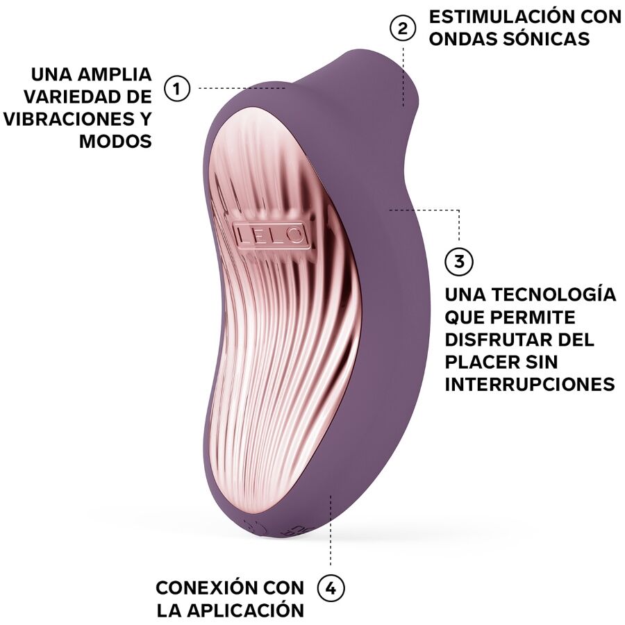 LELO - SONA 3 CRUISE SONIC MASSAGEADOR CLITÓRICO AMEIXA