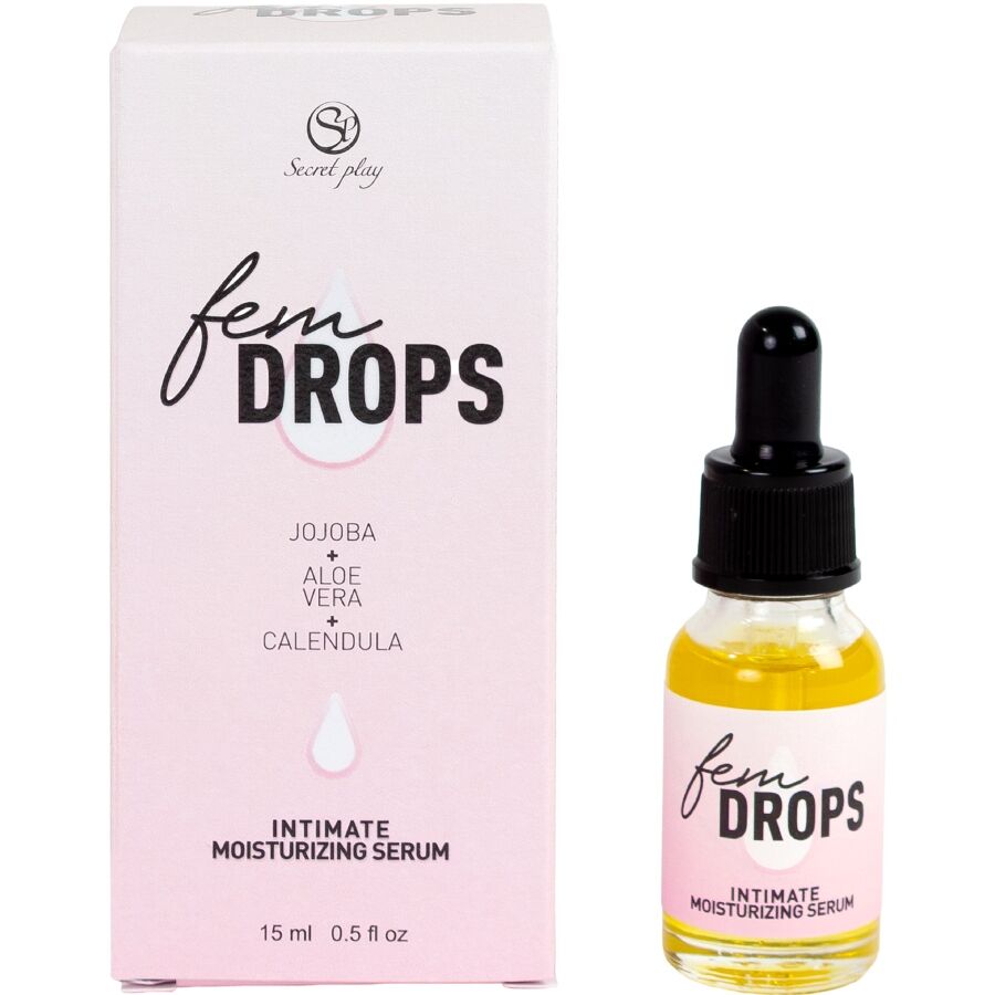 SECRETPLAY - FEM DROPS SÉRUM HIDRATANTE ÍNTIMO 15 ML