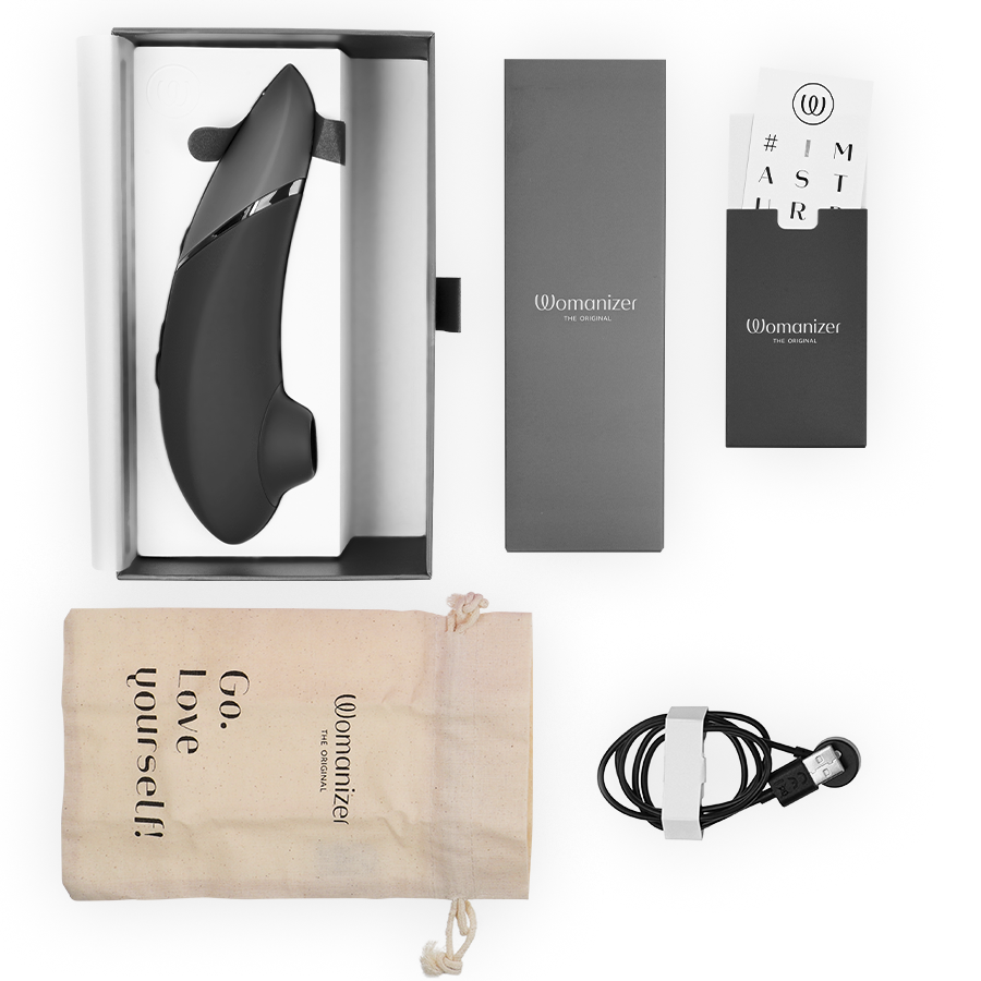 WOMANIZER - PRÓXIMO ESTIMULADOR CLITORIAL PRETO
