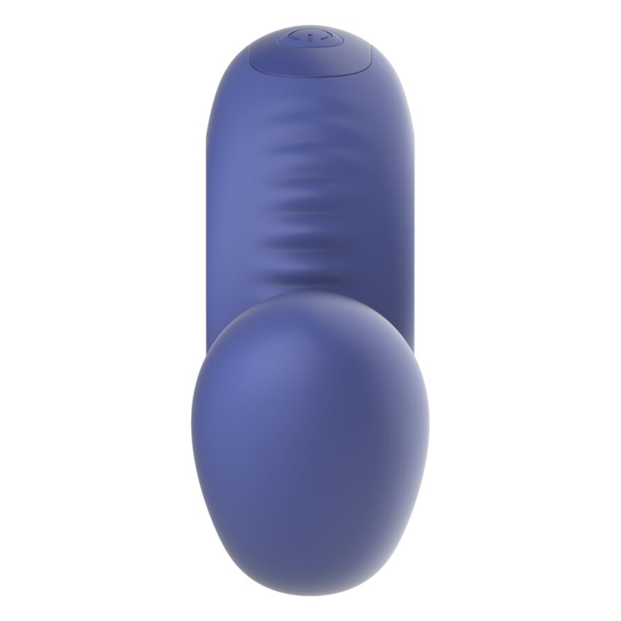 SNAIL VIBE - GIZI LITE VIBRADOR DUPLO ROXO PARA PONTO G E CLITOR
