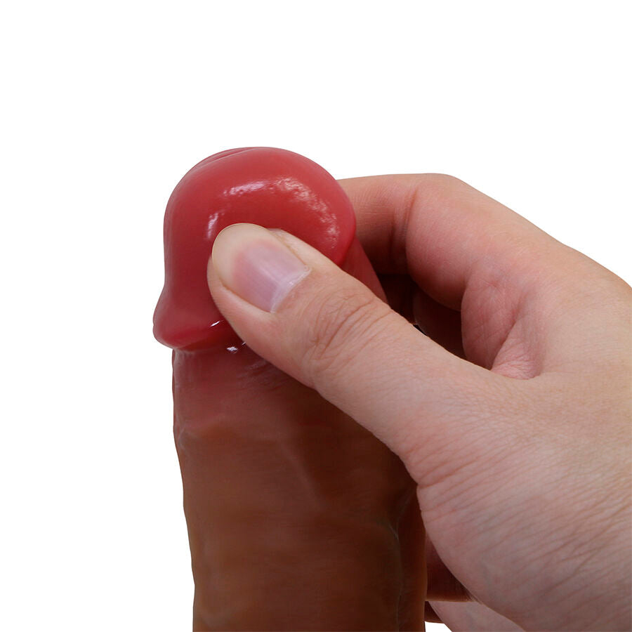 PRETTY LOVE - CURTIS DILDO REALISTA COM VENTOSA 17,3 CM -Ø- 4,2 CM