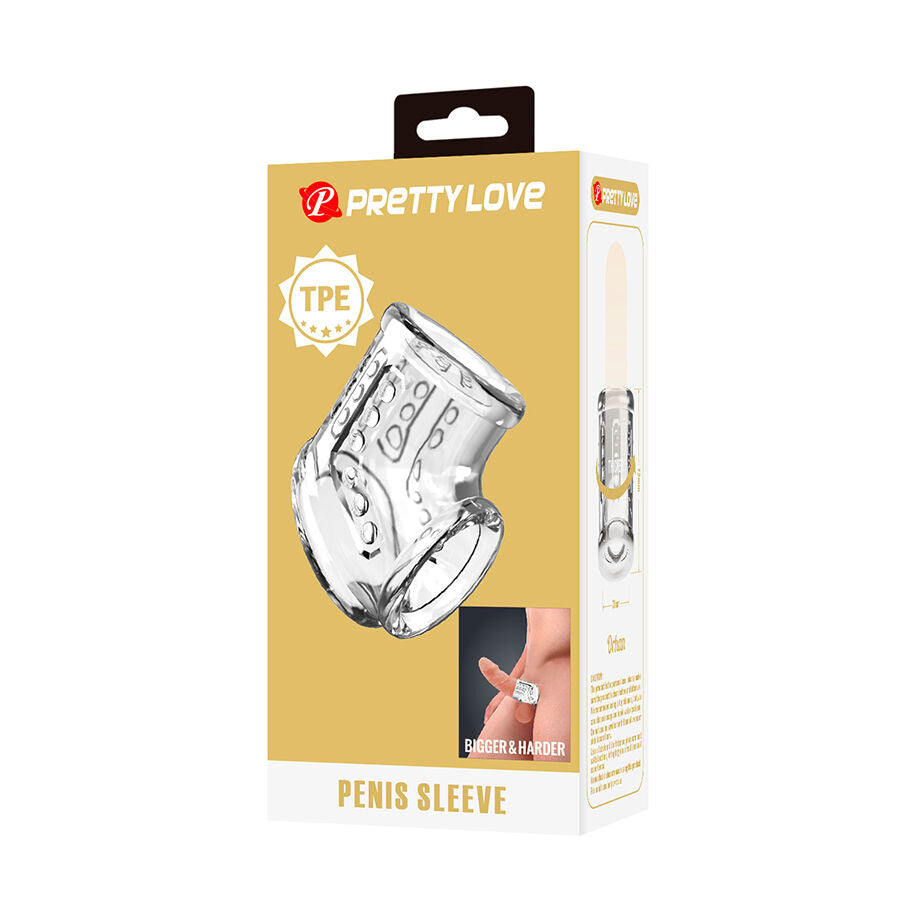 PRETTY LOVE - CAPA CURTA TRANSPARENTE PARA PÊNIS