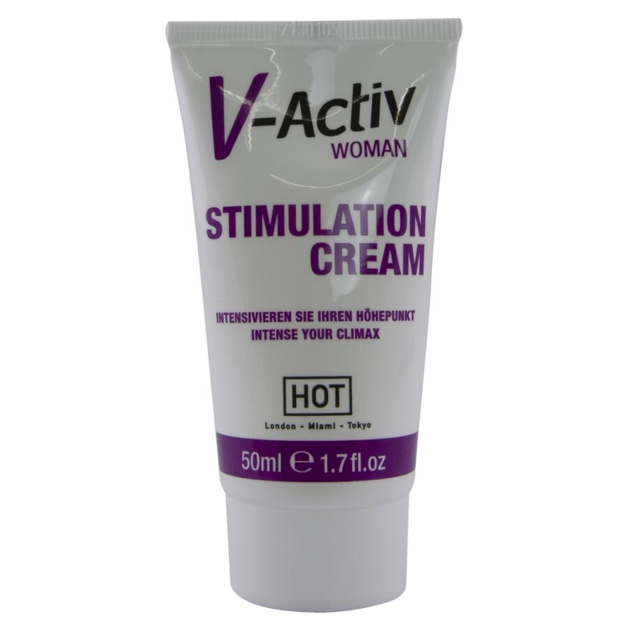 HOT - CREME ESTIMULANTE V-ACTIV PARA MULHERES 50 ML