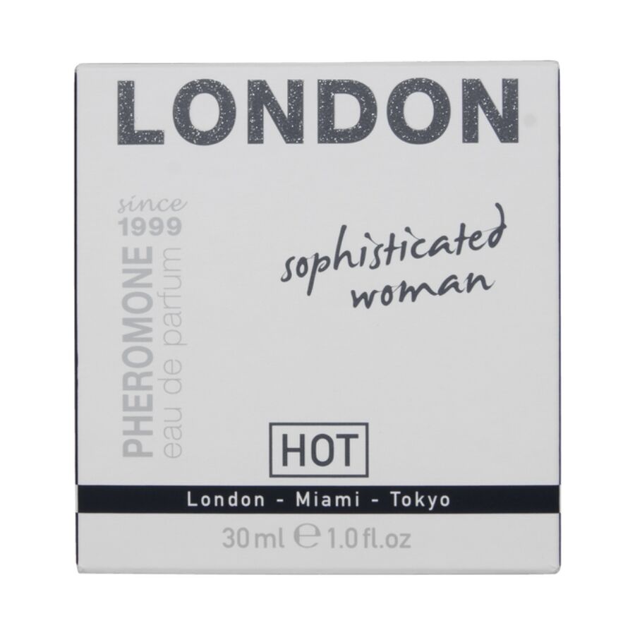 HOT - PERFUME DE FEROMÔNIOS LONDON MULHER SOFISTICADA 30 ML