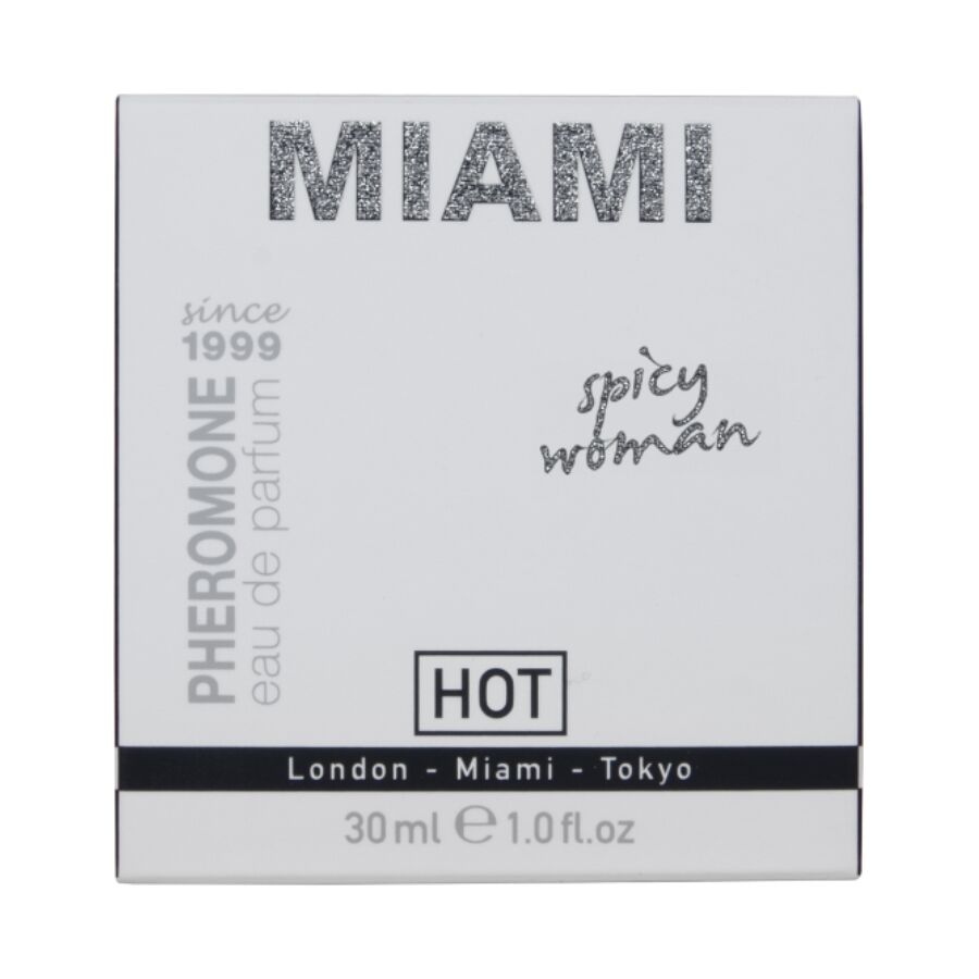 HOT - PERFUME DE FEROMÔNIOS MIAMI SPICY WOMAN 30 ML