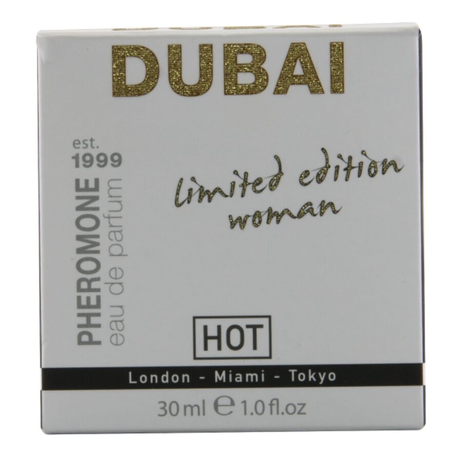 HOT - PERFUME DE FEROMÔNIOS DUBAI EDIÇÃO LIMITADA FEMININO 30 ML