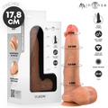 MR INTENSE - BRUCE S DILDO DE SILICONE COM TESTÍCULOS 17,8 CM -Ø- 4 CM