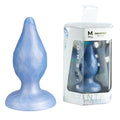 SILEXD - DIAMOND PLUG ANAL FANTASY DE SILICONE LÍQUIDO TERMOREATIVO AZUL PEROLADO 9,2 CM