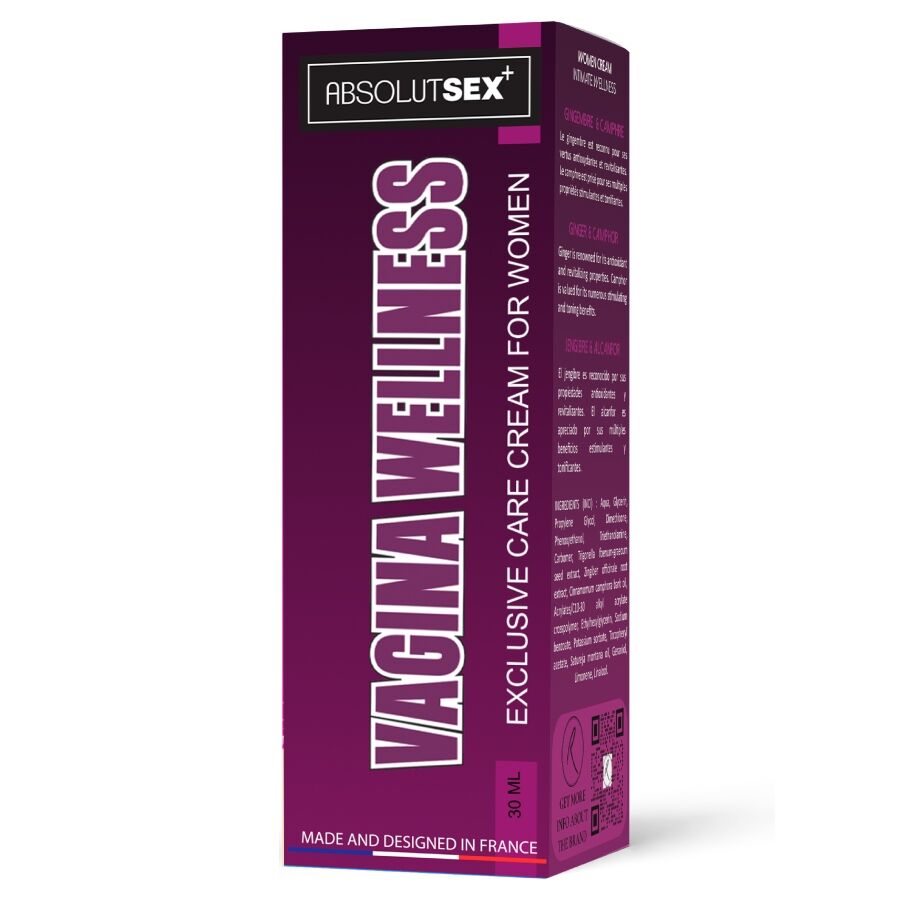RUF - VAGINA WELLNESS PARA MASSAJAR OS LÁBIOS ÍNTIMOS 30 ML