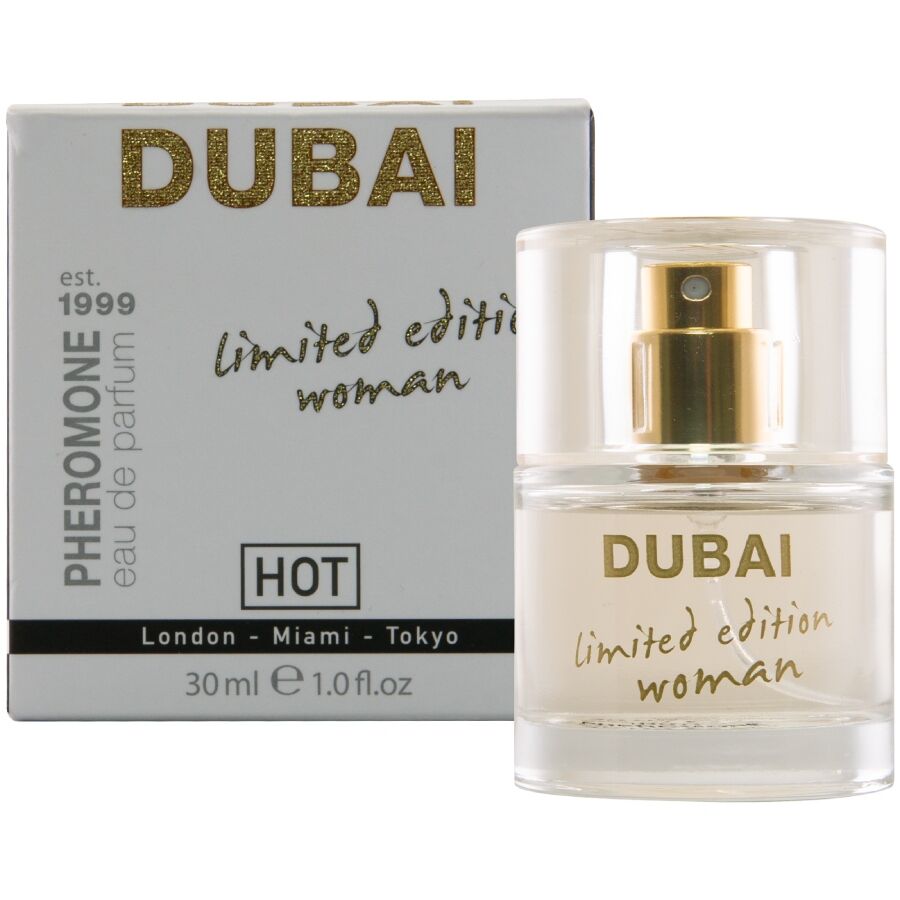 HOT - PERFUME DE FEROMÔNIOS DUBAI EDIÇÃO LIMITADA FEMININO 30 ML