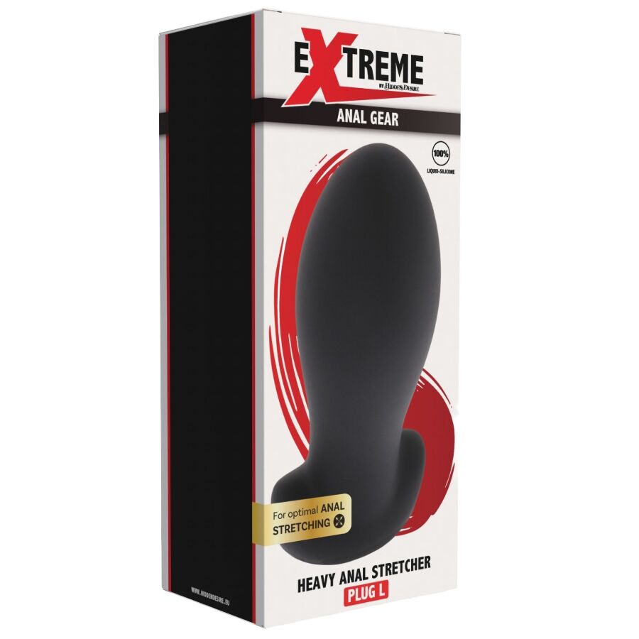HIDDEN DESIRE - EXTREME HEAVY ANAL STRETCHER PLUG ANAL L