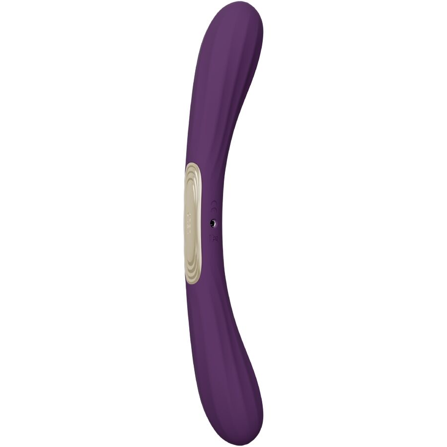 LELO - BOOMERANG VIBRADOR DE DUAS PONTAS ROXO