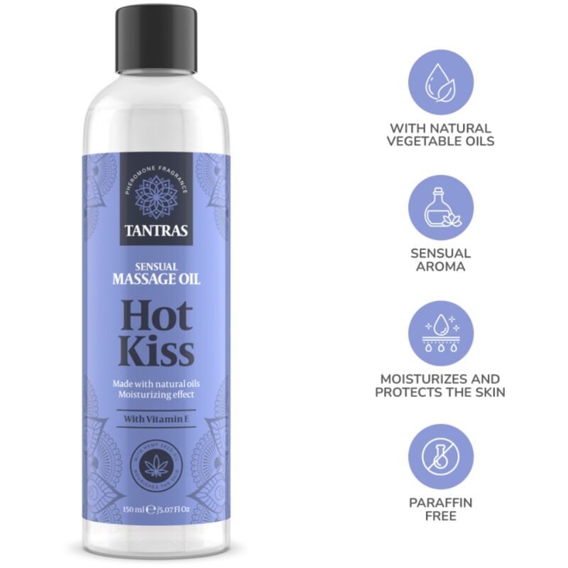 INTIMATELINE - ÓLEO DE MASSAGEM BEIJO QUENTE TANTA DO AMOR 150 ML