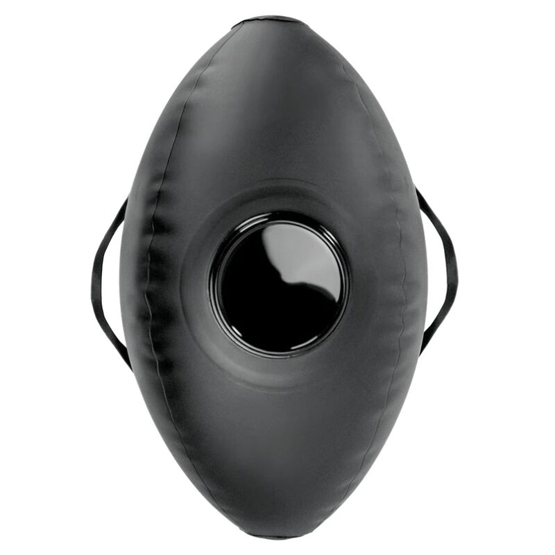 FETISH FANTASY SERIES - BODY DOCK BOLA DE AMOR INFLÁVEL COM DILDO PRETA 41,9 CM