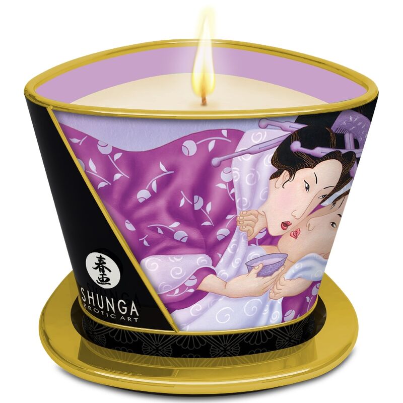 SHUNGA - VELA DE MASSAGEM LAVANDA 170 ML