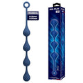 MR PLAY - BOLINHAS ANAL DE SILICONE AZUIS TAMANHO G 42,6 CM