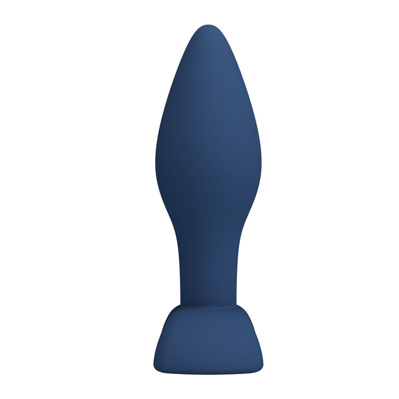 MR PLAY - PLUG ANAL DE SILICONE CÔNICO AZUL L